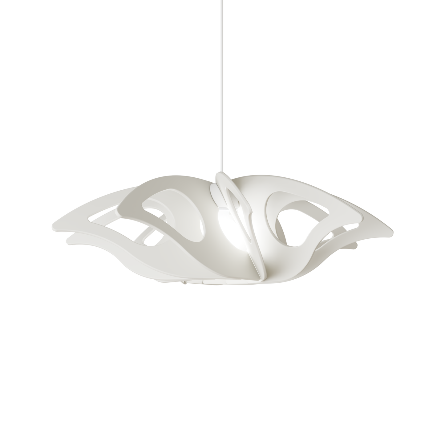 Ceiling Light - Slanted Slats - 005 Rose