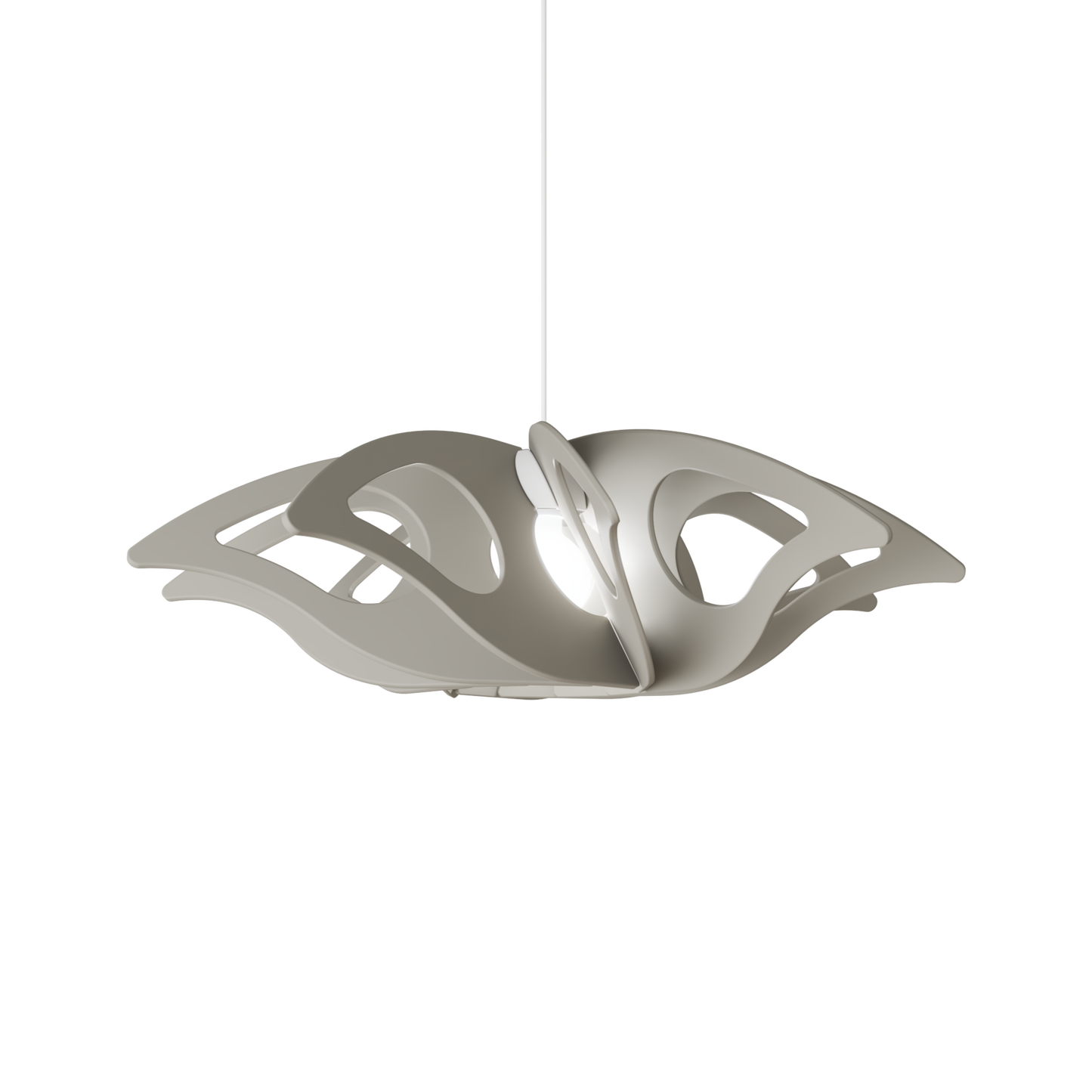 Ceiling Light - Slanted Slats - 005 Rose