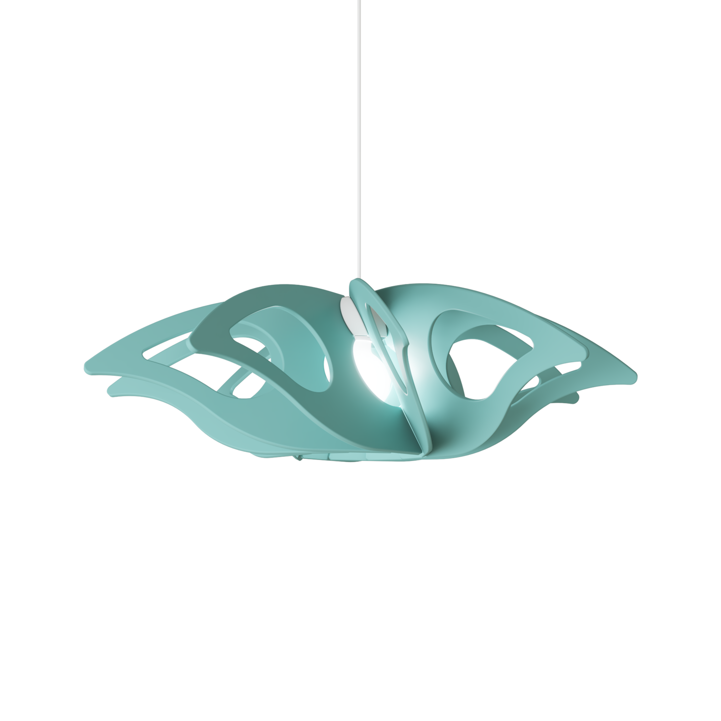 Ceiling Light - Slanted Slats - 005 Rose