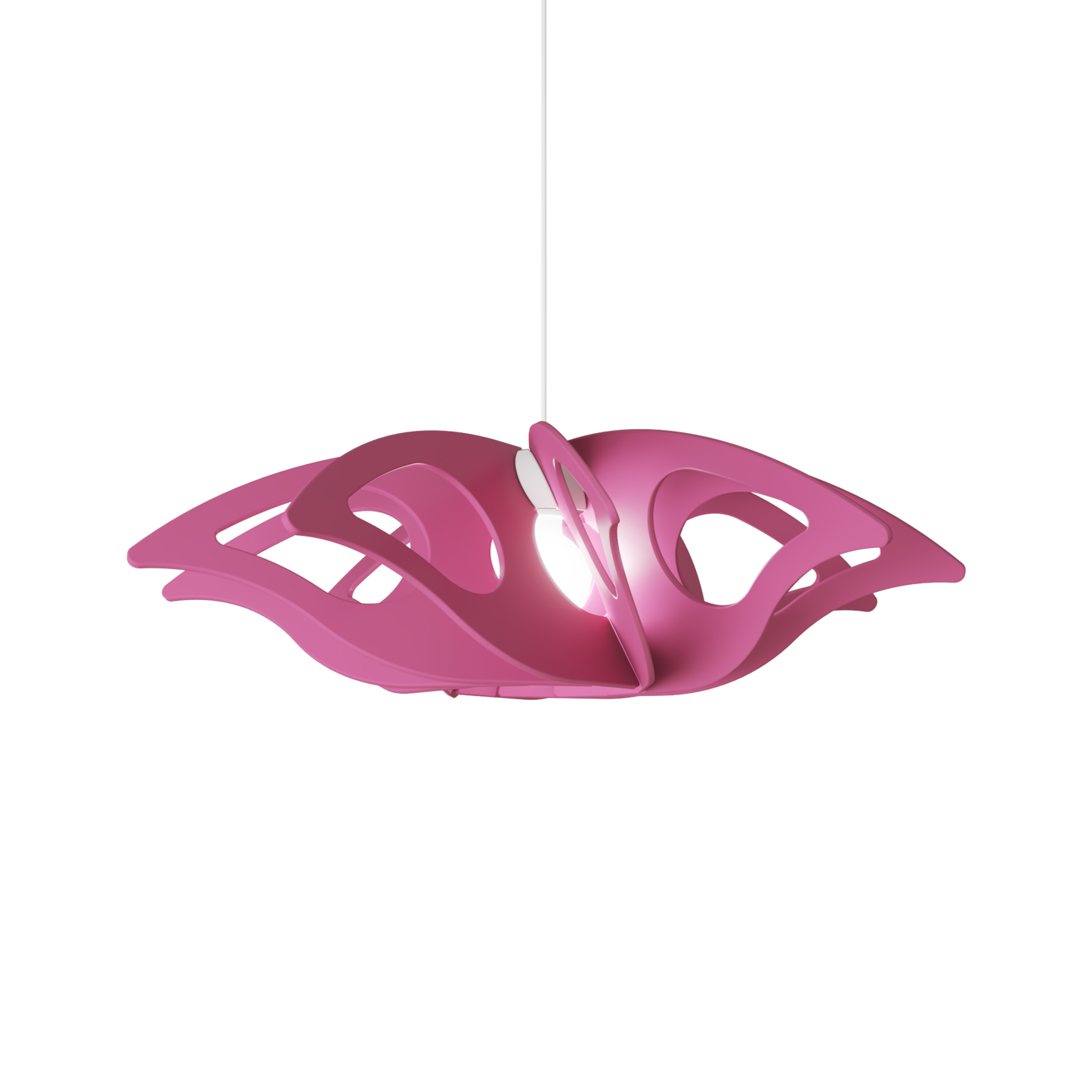 Ceiling Light - Slanted Slats - 005 Rose