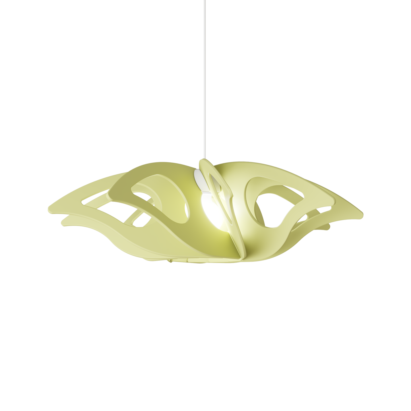 Ceiling Light - Slanted Slats - 005 Rose