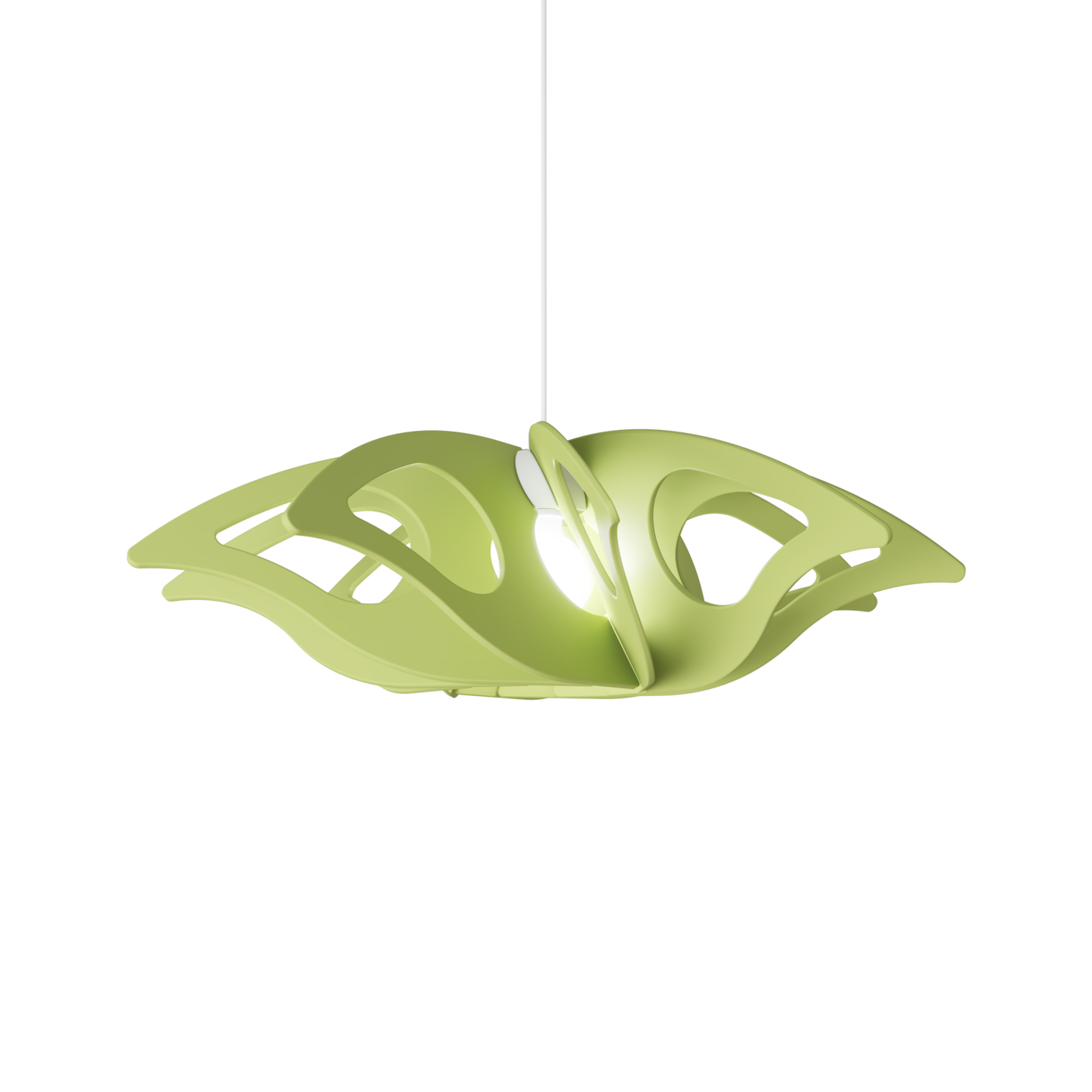 Ceiling Light - Slanted Slats - 005 Rose