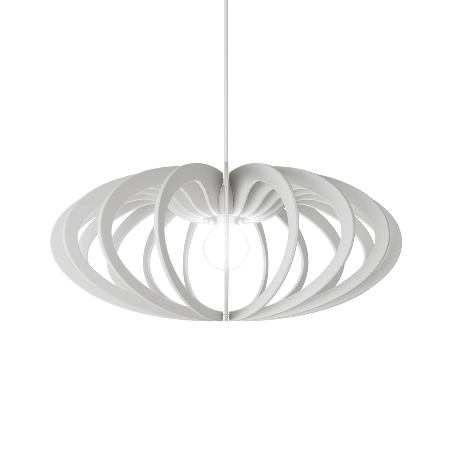 Ceiling Light - Vertical Slats - 007  Lucinda