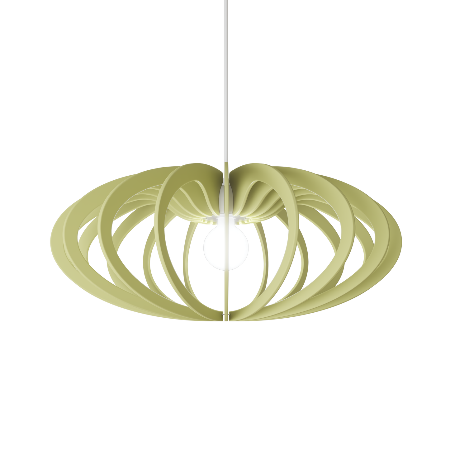 Ceiling Light - Vertical Slats - 007  Lucinda