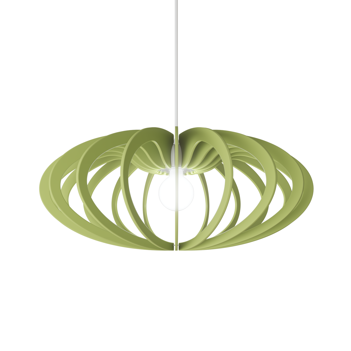 Ceiling Light - Vertical Slats - 007  Lucinda