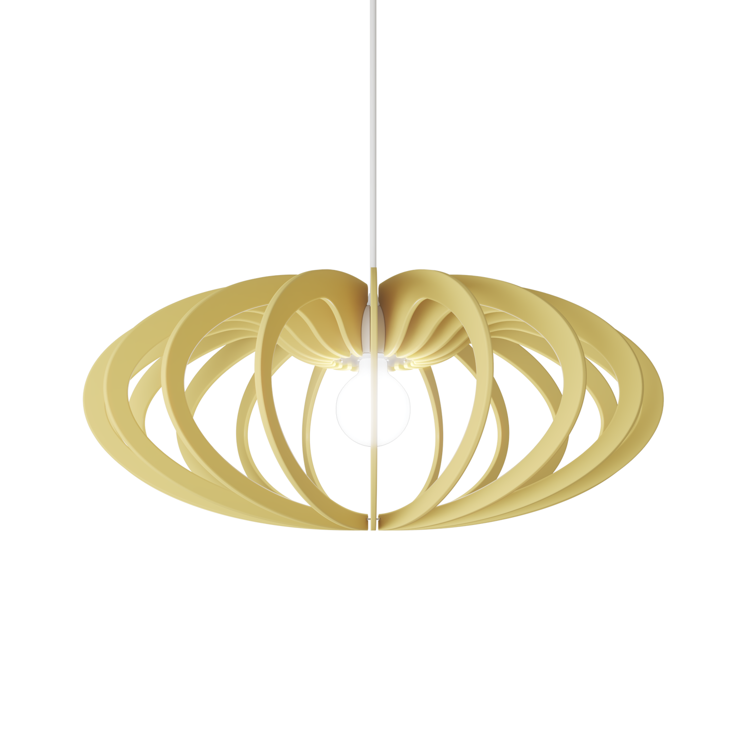 Ceiling Light - Vertical Slats - 007  Lucinda