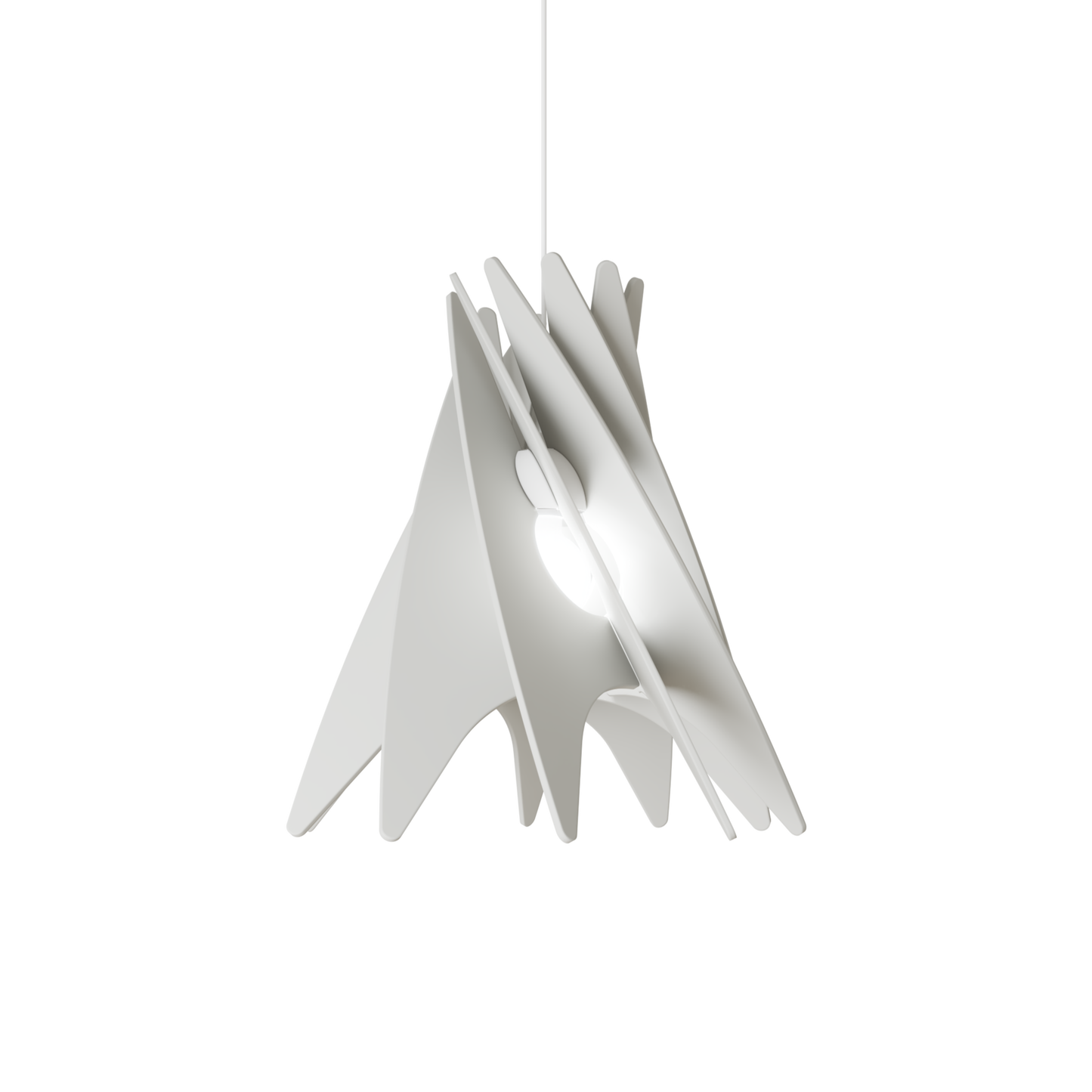 Ceiling Light - Slanted Slats - 009 Aurora