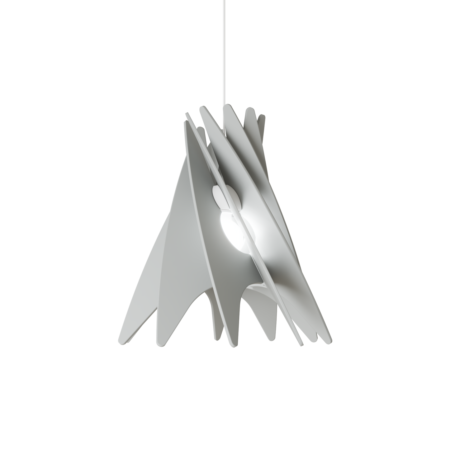 Ceiling Light - Slanted Slats - 009 Aurora