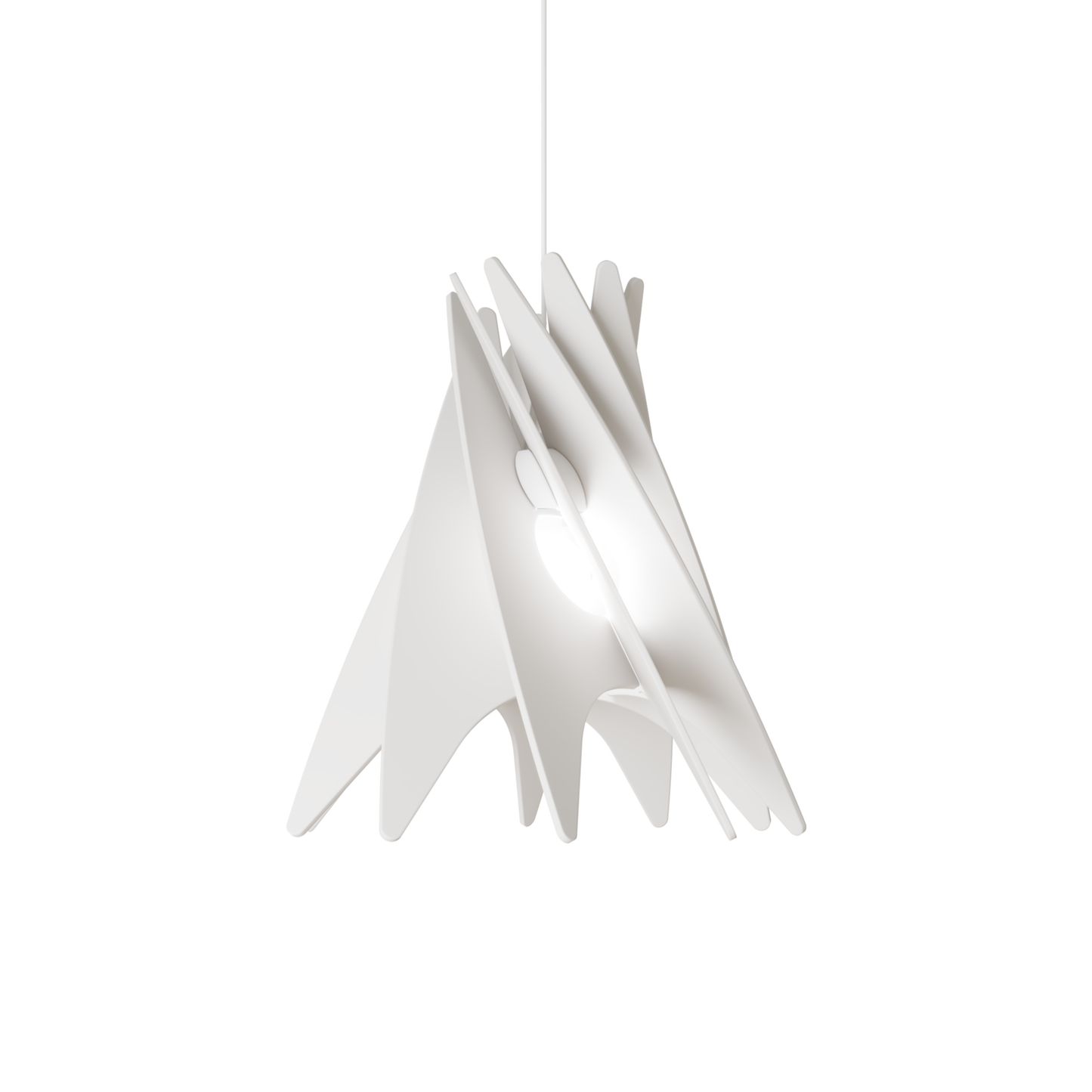 Ceiling Light - Slanted Slats - 009 Aurora