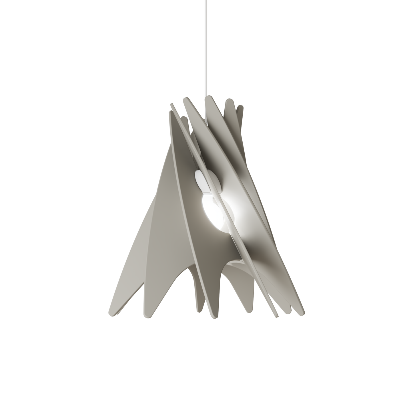 Ceiling Light - Slanted Slats - 009 Aurora