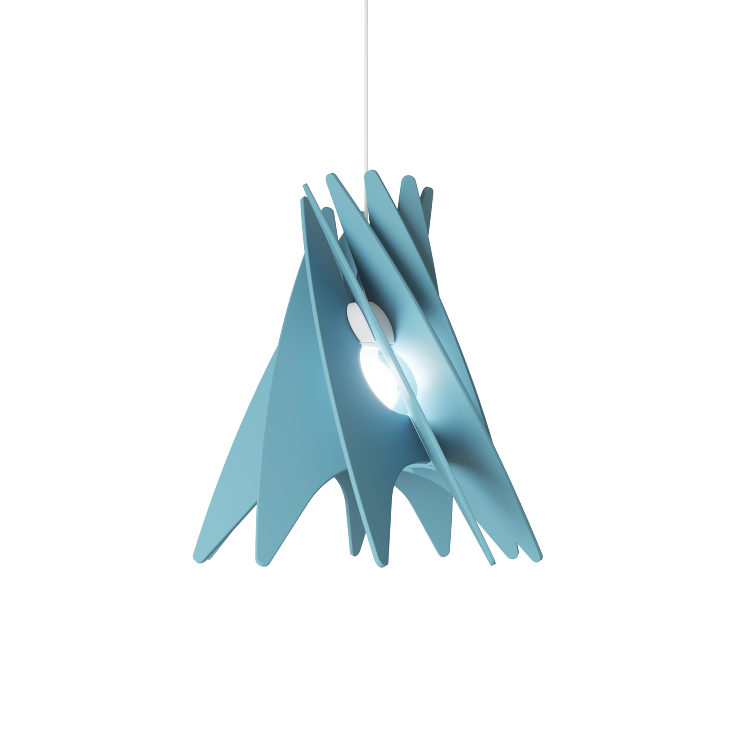 Ceiling Light - Slanted Slats - 009 Aurora