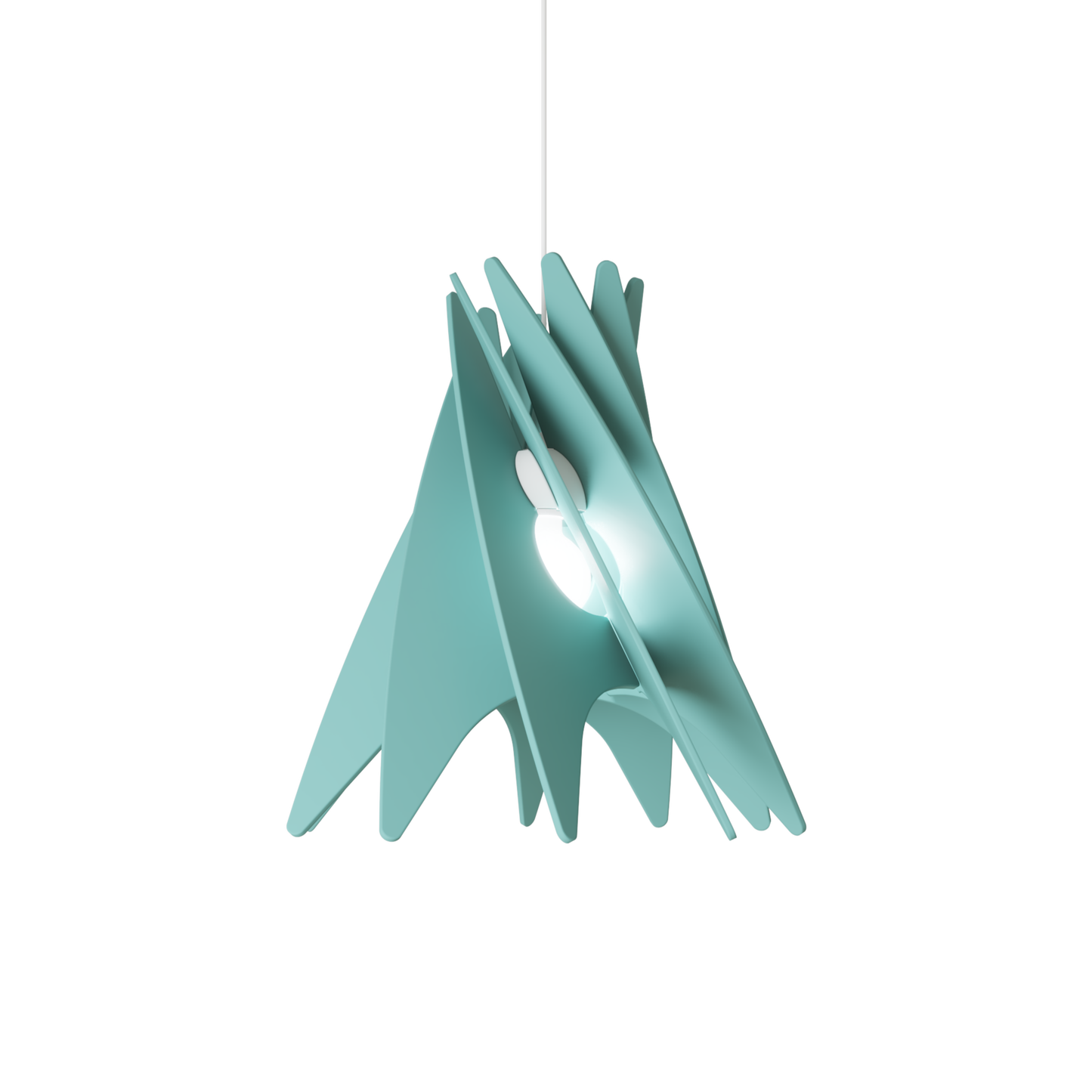 Ceiling Light - Slanted Slats - 009 Aurora