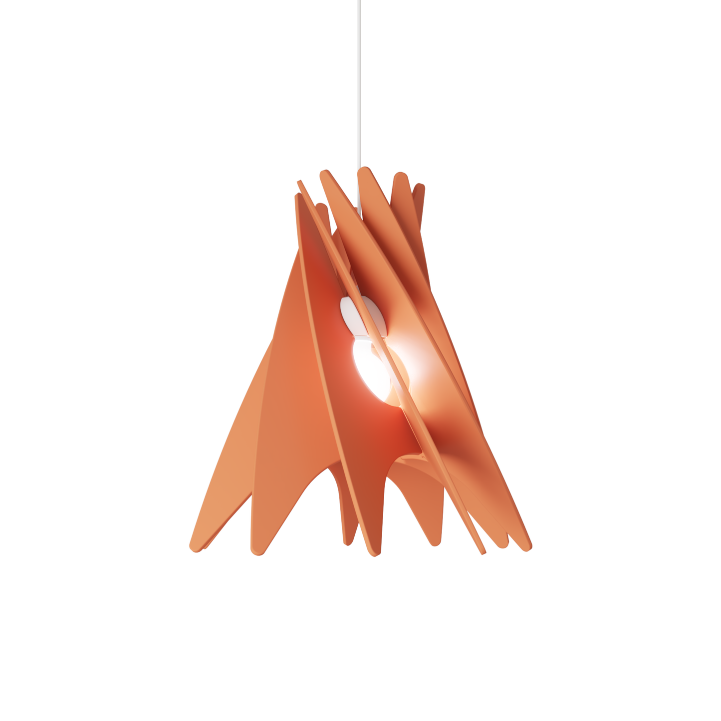 Ceiling Light - Slanted Slats - 009 Aurora