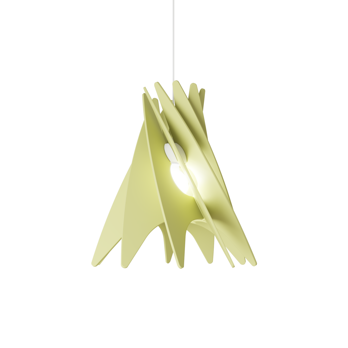 Ceiling Light - Slanted Slats - 009 Aurora