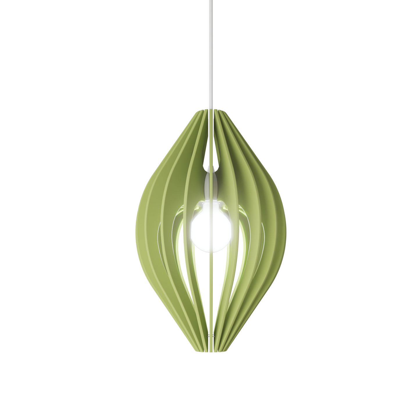 Ceiling Light - Vertical Slats - 011 Roxana