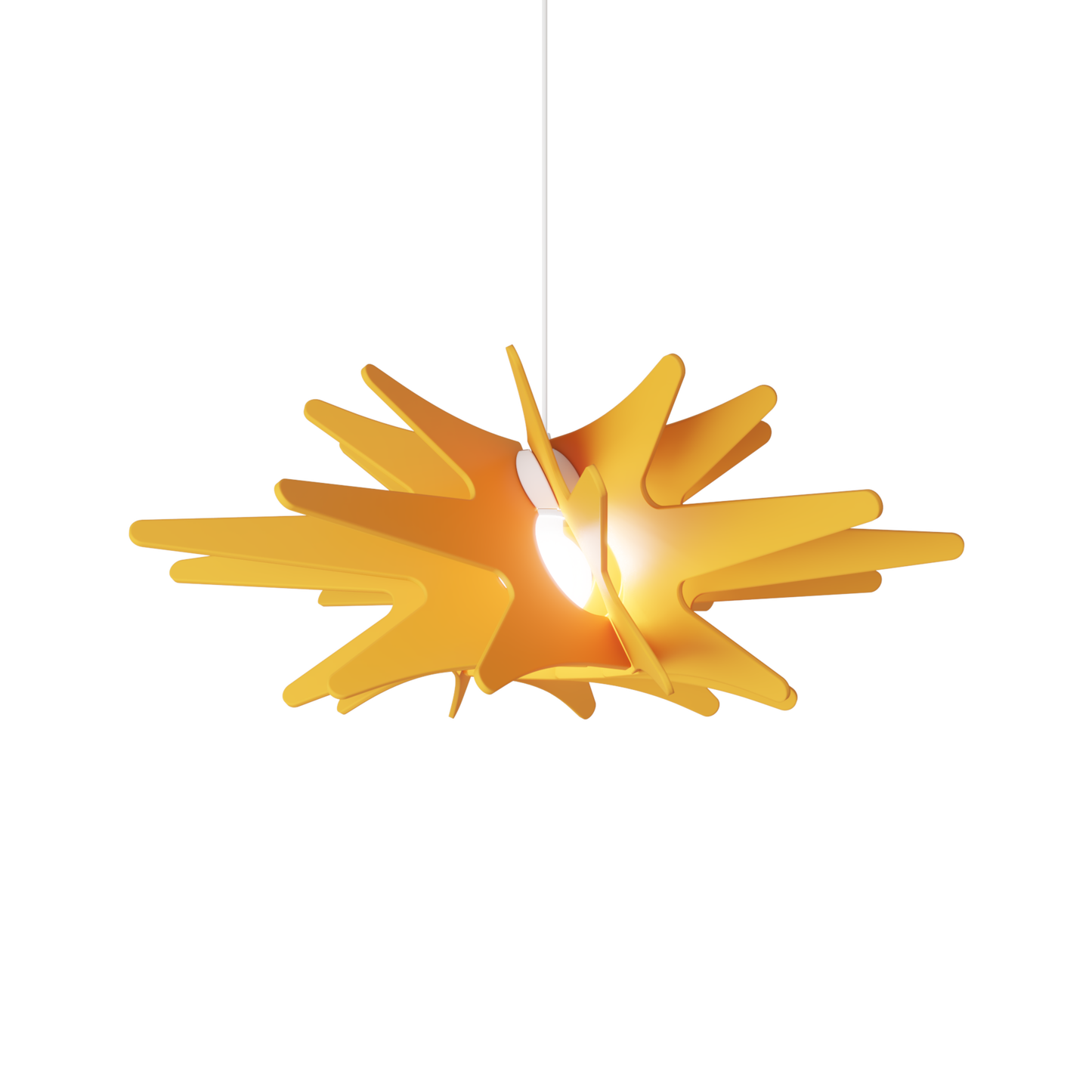 Ceiling Light - Slanted Slats - 013 Nura