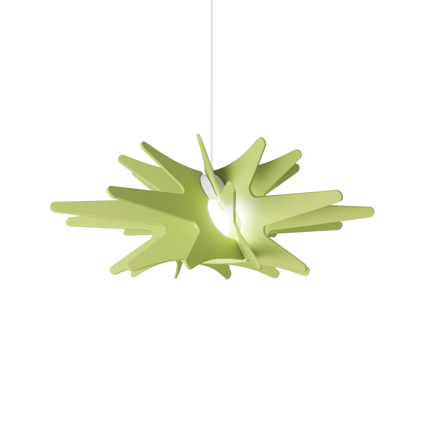 Ceiling Light - Slanted Slats - 013 Nura