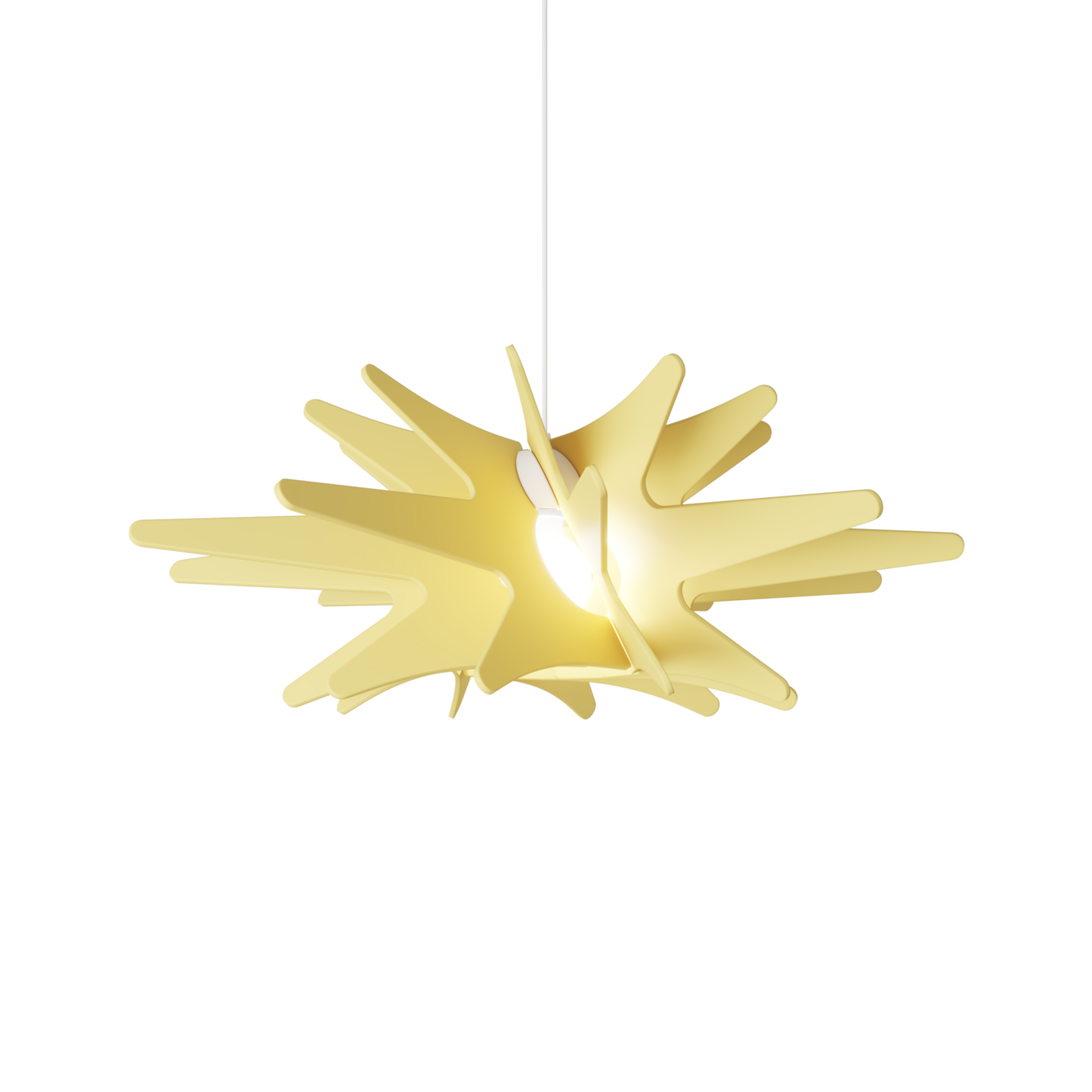 Ceiling Light - Slanted Slats - 013 Nura