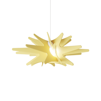 Ceiling Light - Slanted Slats - 013 Nura