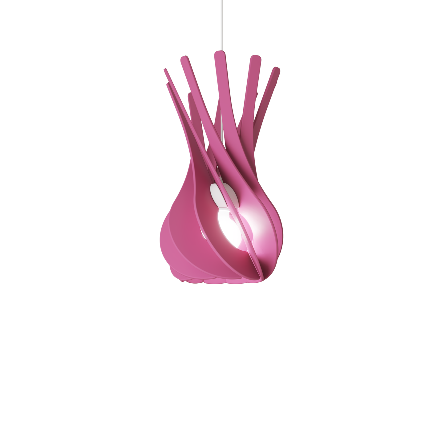 Ceiling Light - Slanted Slats - 017 Teardrop