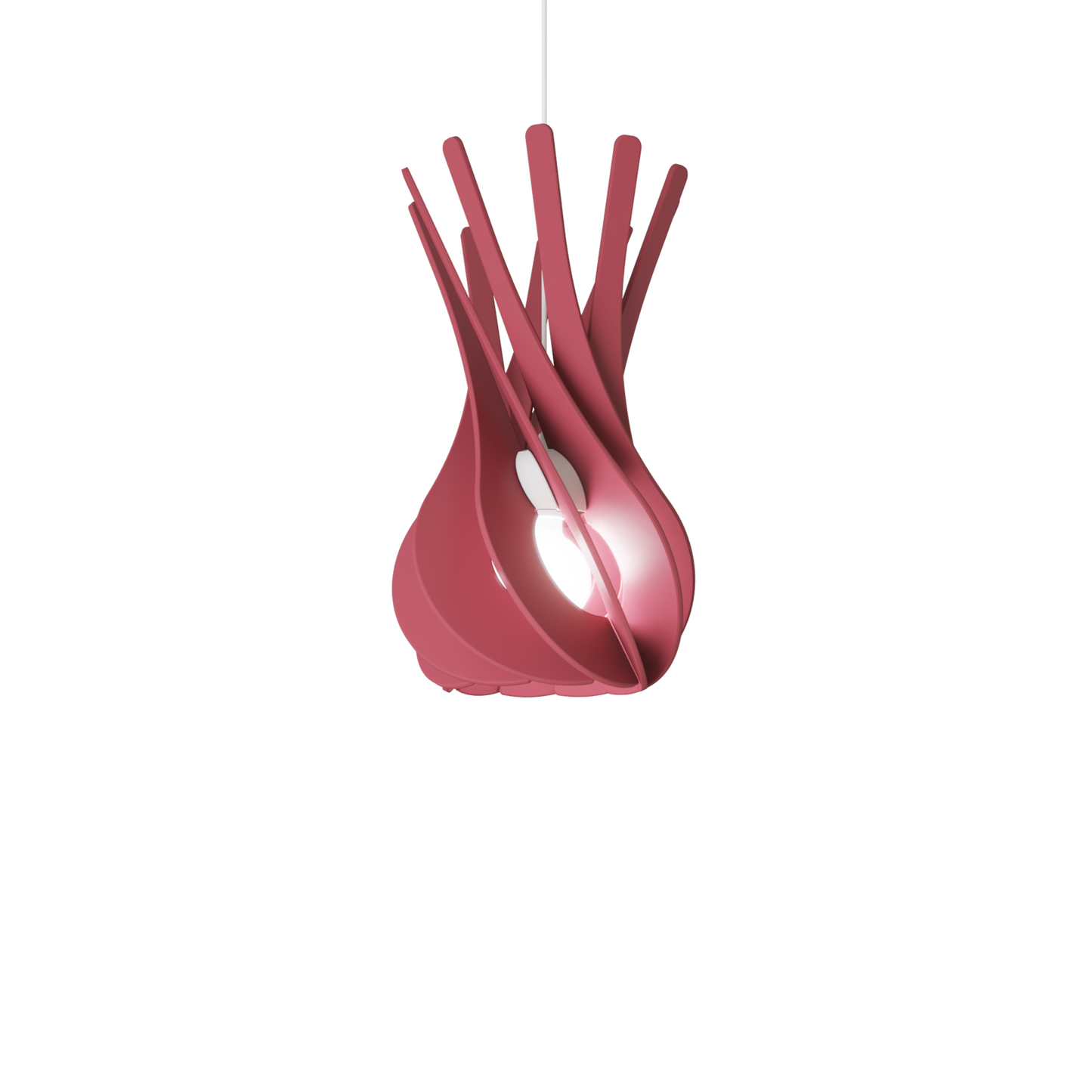 Ceiling Light - Slanted Slats - 017 Teardrop