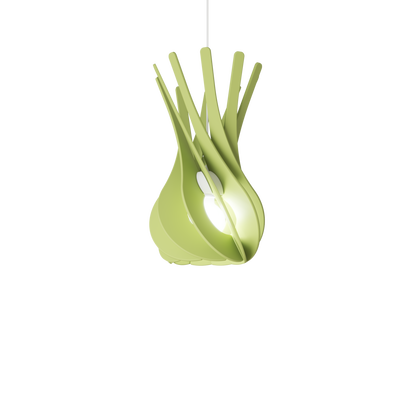 Ceiling Light - Slanted Slats - 017 Teardrop