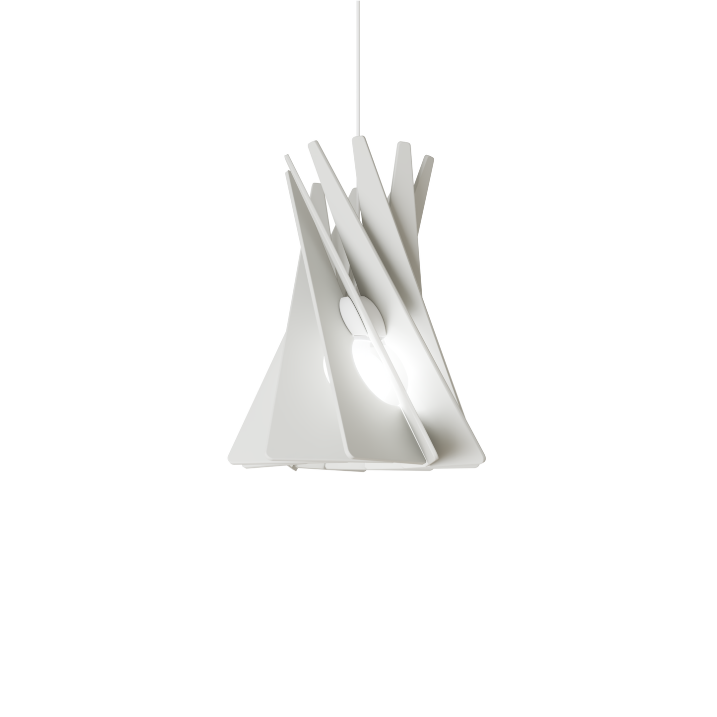 Ceiling Light - Slanted Slats - 018 Shard