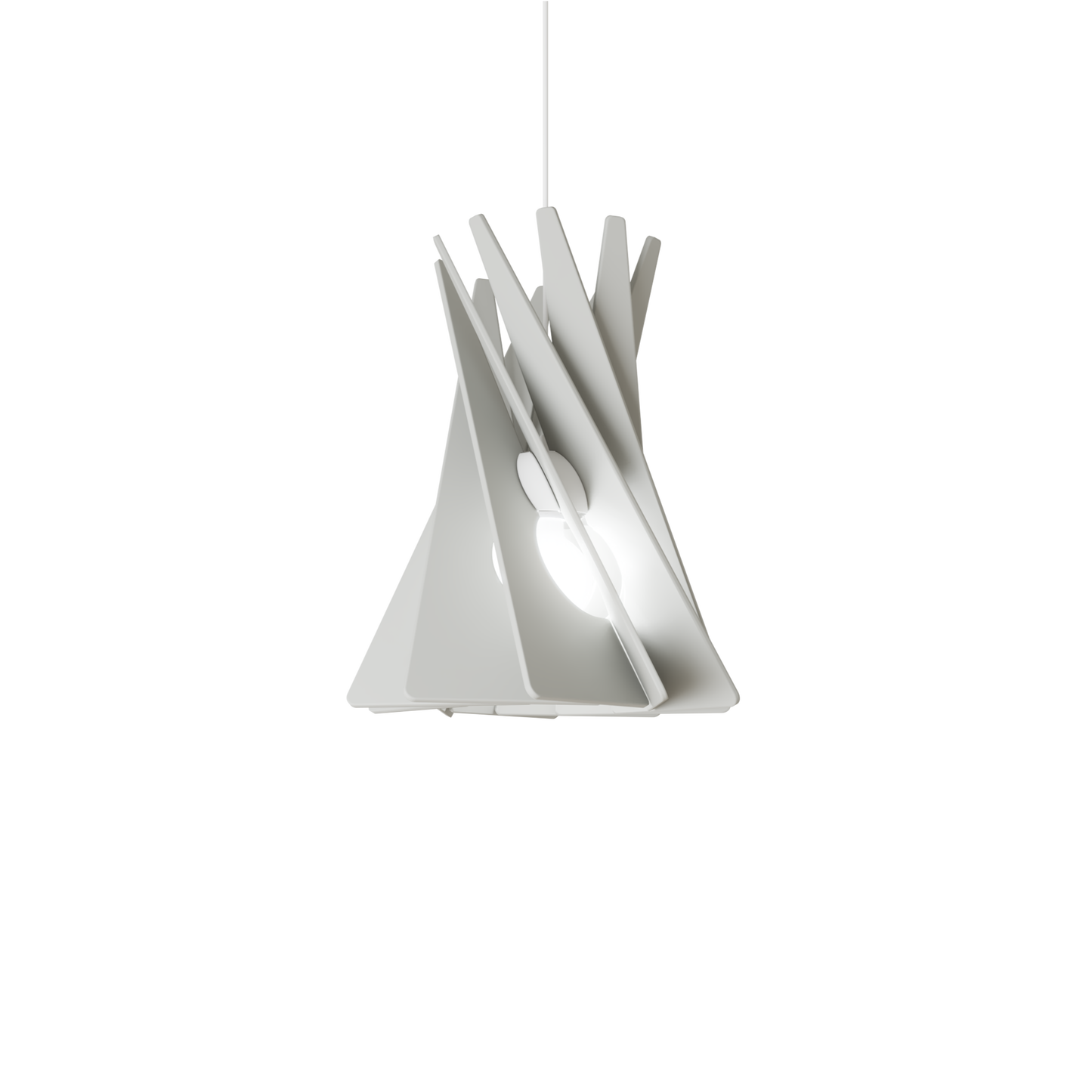 Ceiling Light - Slanted Slats - 018 Shard