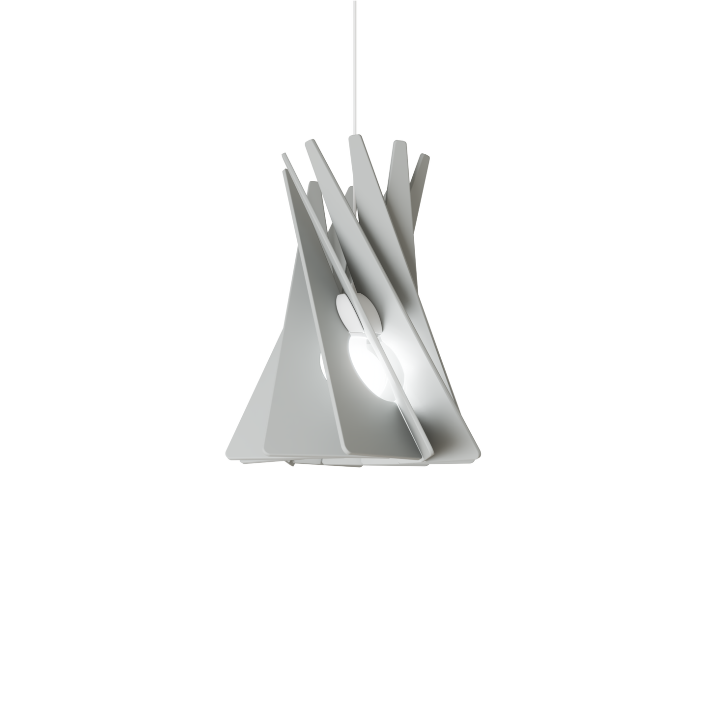 Ceiling Light - Slanted Slats - 018 Shard