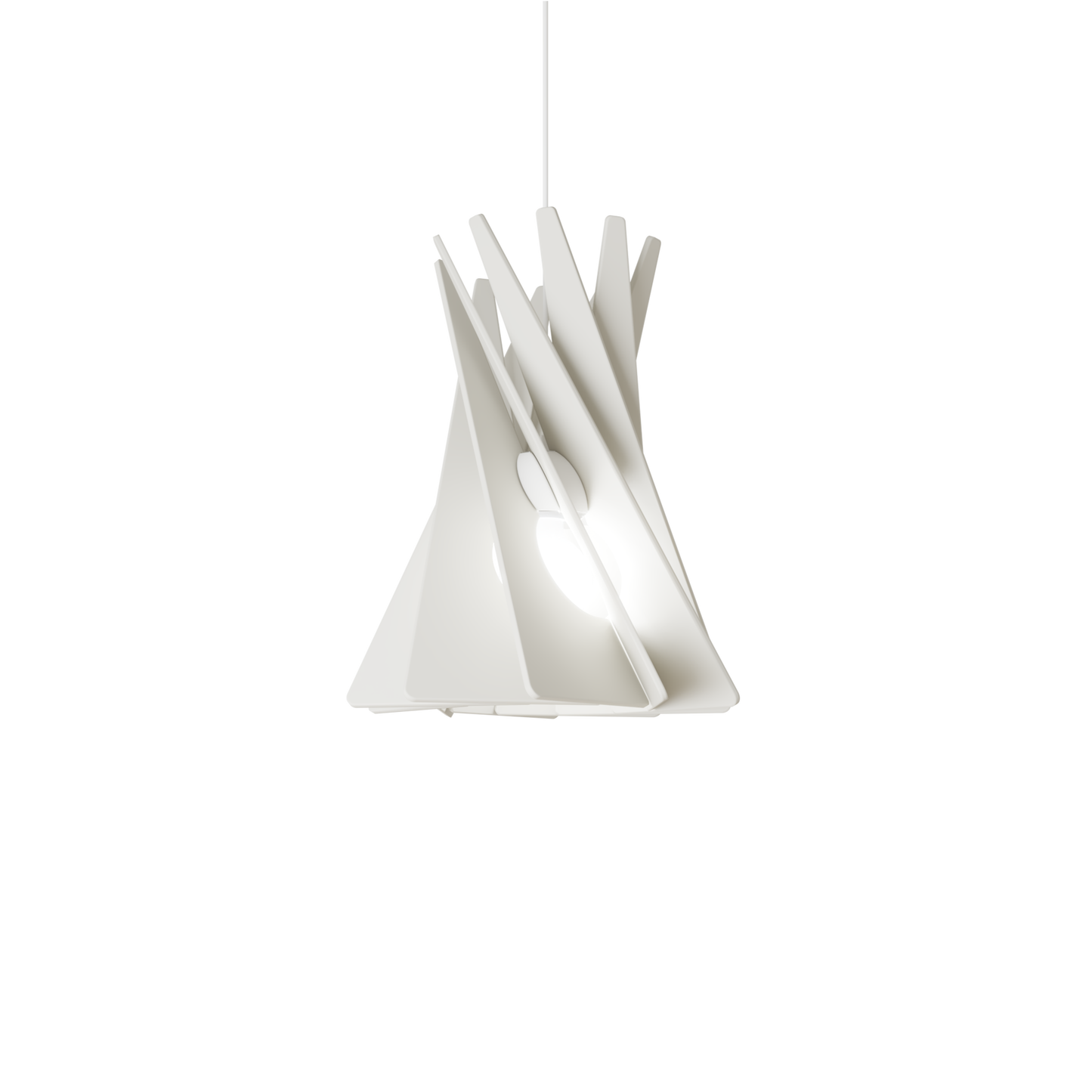 Ceiling Light - Slanted Slats - 018 Shard