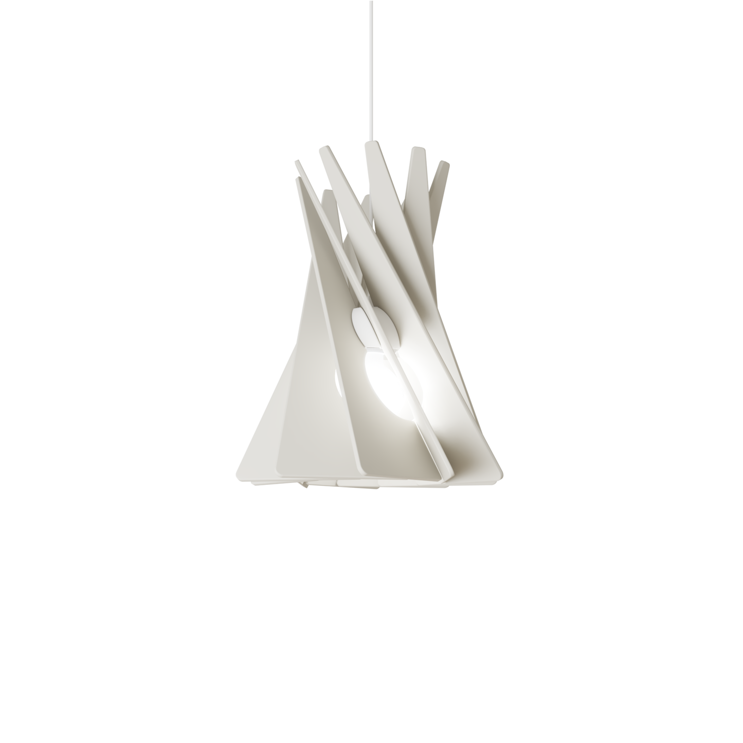 Ceiling Light - Slanted Slats - 018 Shard