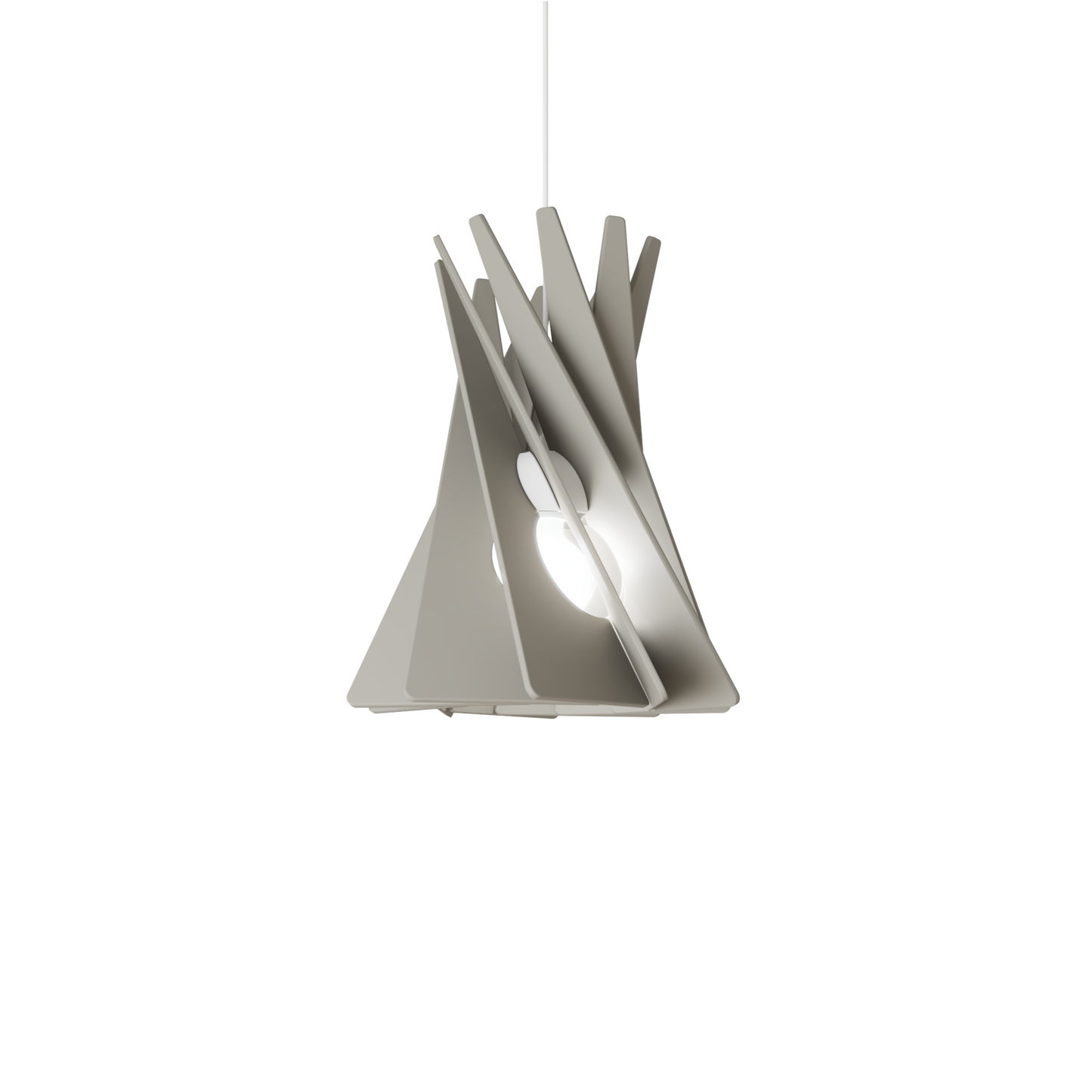 Ceiling Light - Slanted Slats - 018 Shard