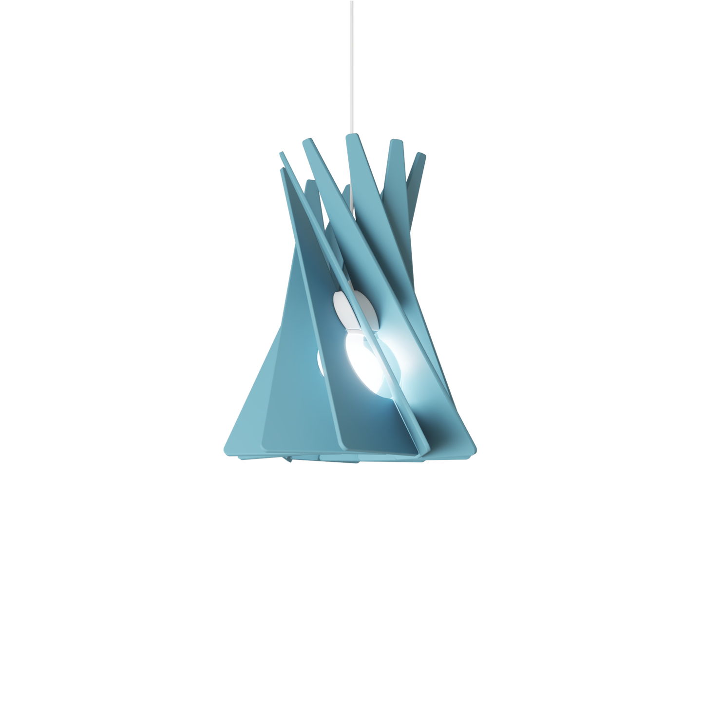 Ceiling Light - Slanted Slats - 018 Shard