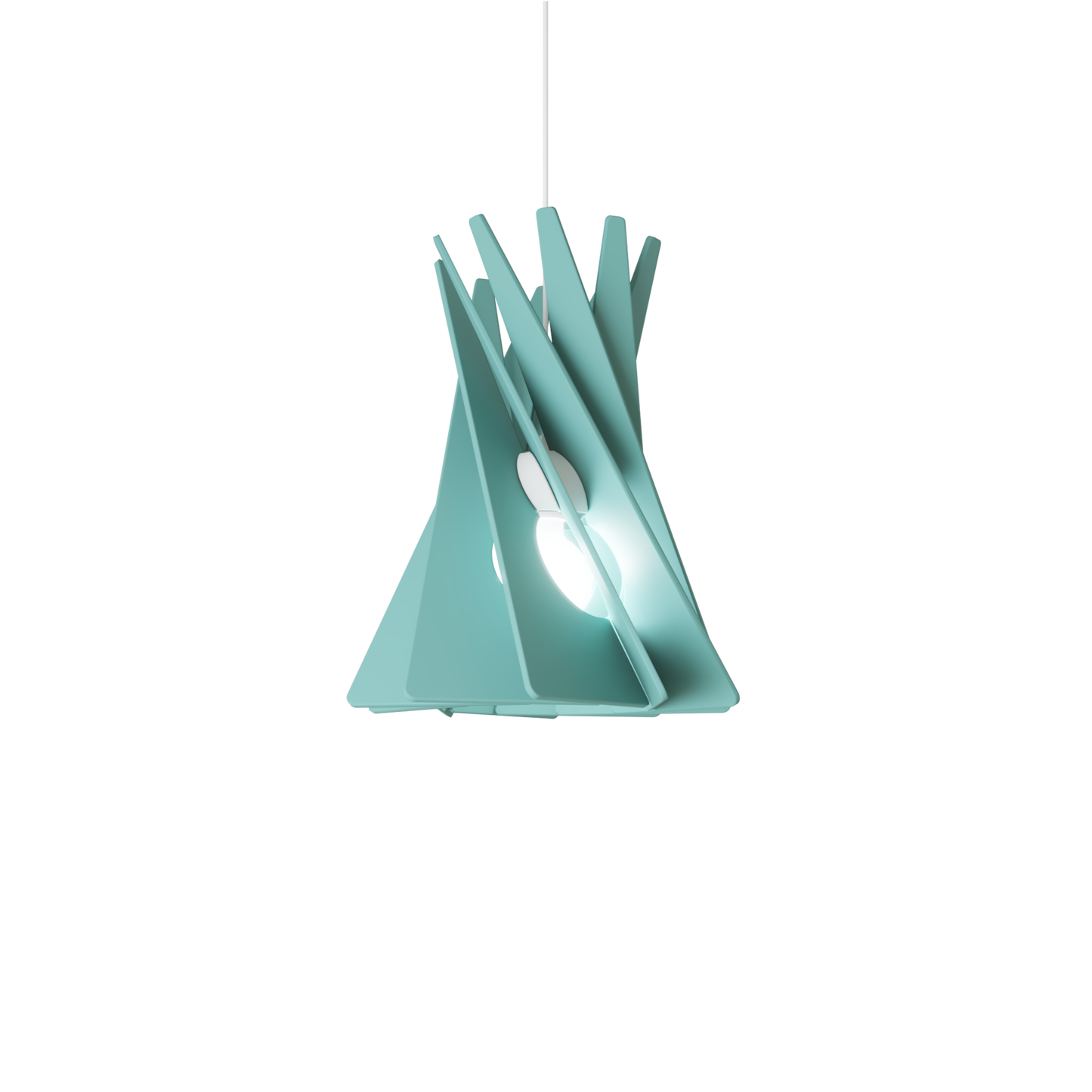 Ceiling Light - Slanted Slats - 018 Shard