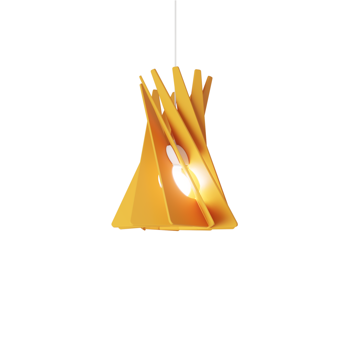 Ceiling Light - Slanted Slats - 018 Shard