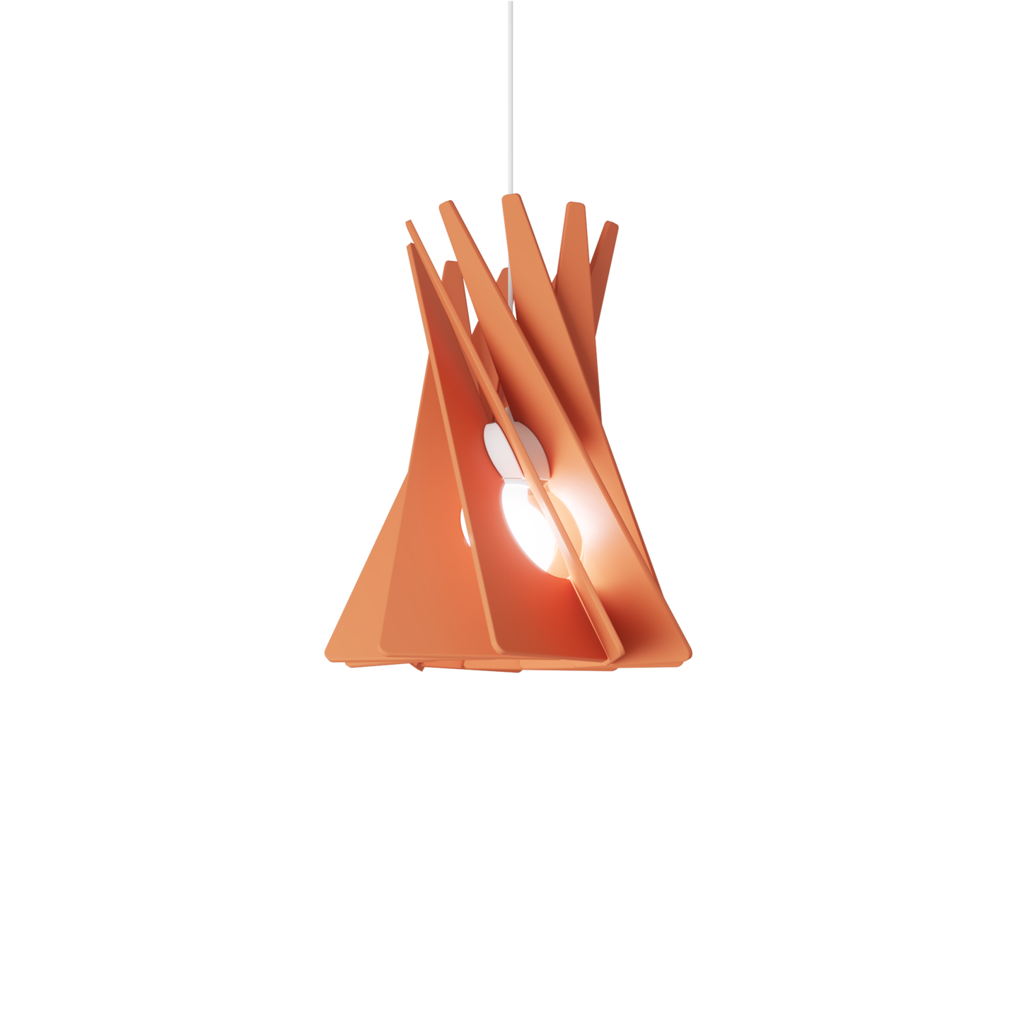 Ceiling Light - Slanted Slats - 018 Shard