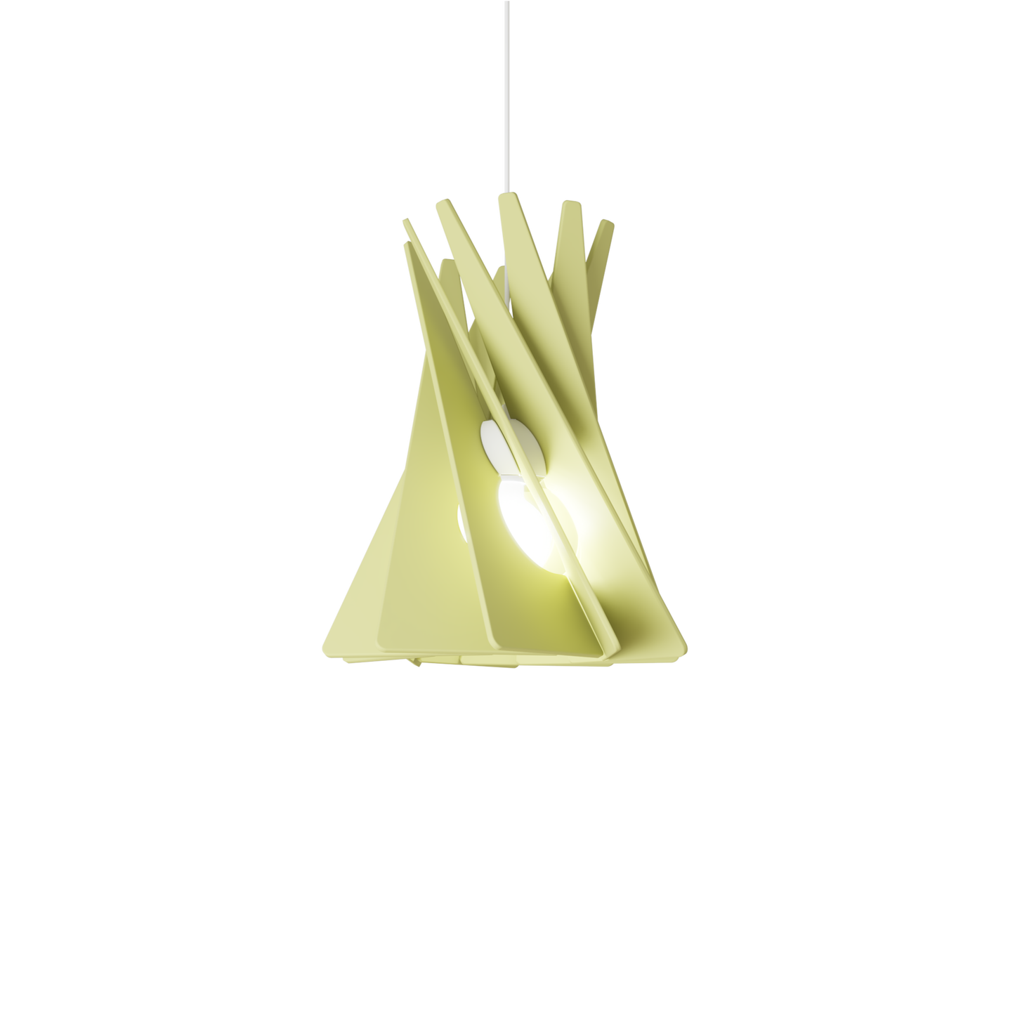 Ceiling Light - Slanted Slats - 018 Shard