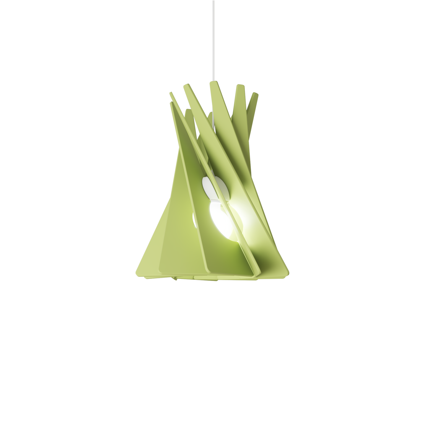 Ceiling Light - Slanted Slats - 018 Shard