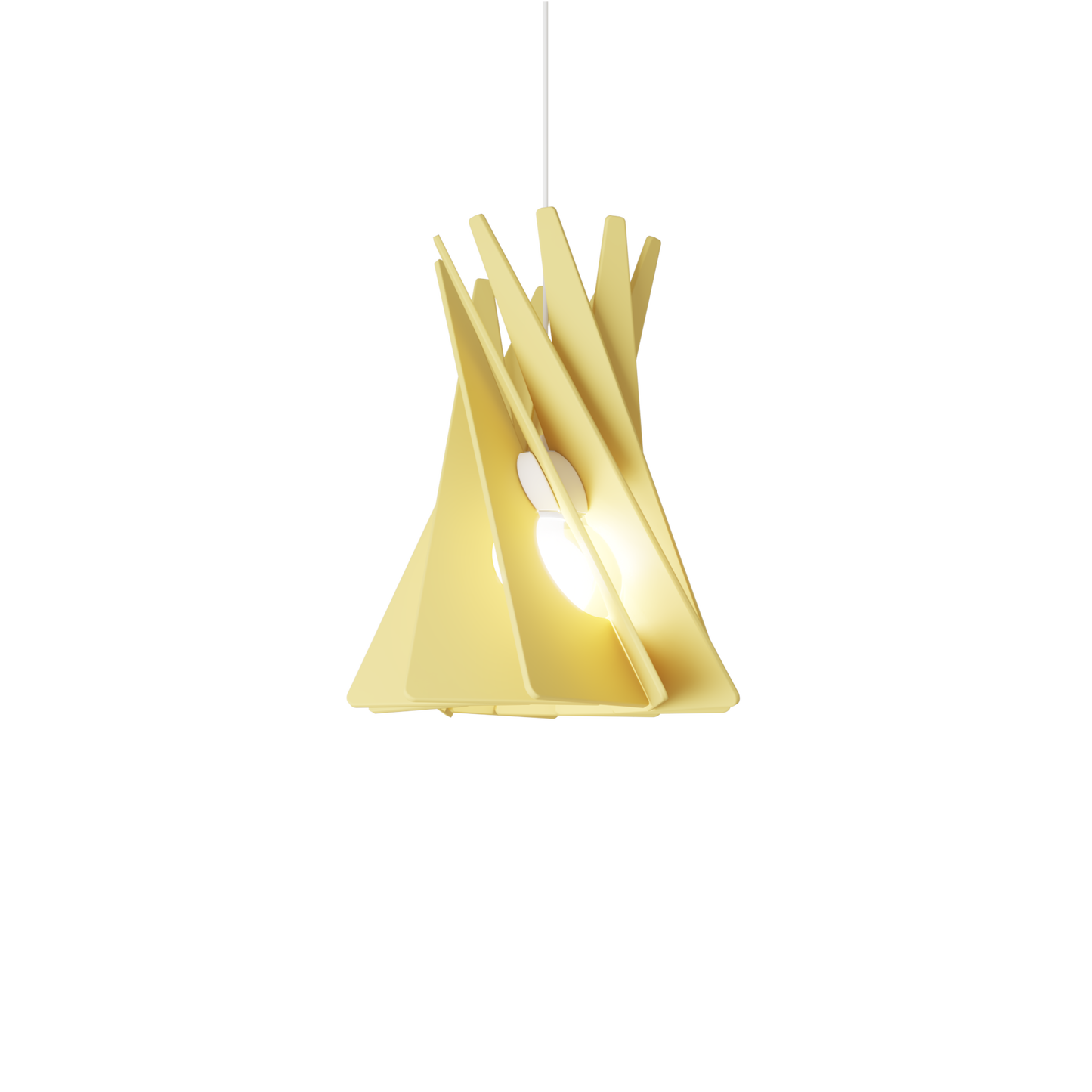 Ceiling Light - Slanted Slats - 018 Shard