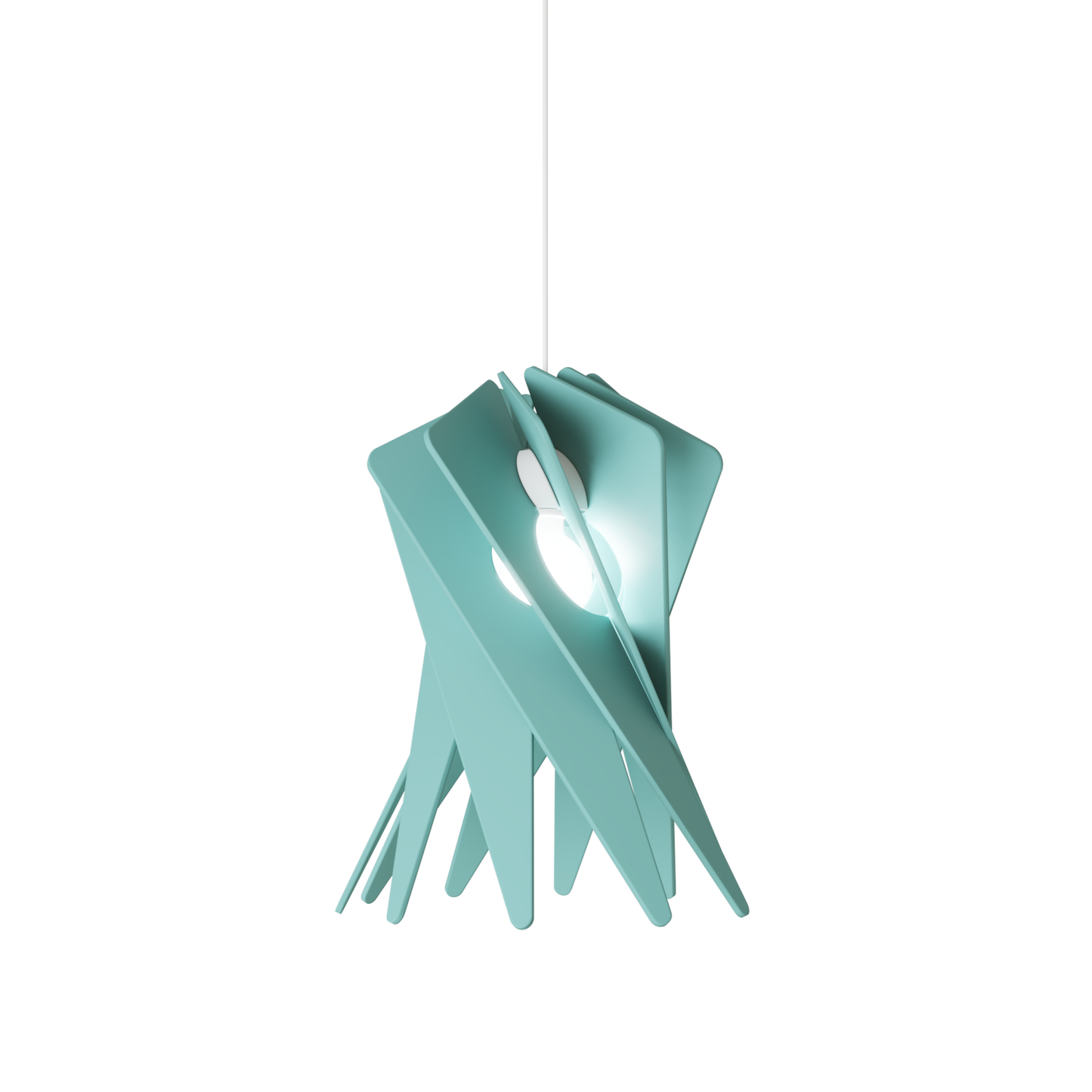 Ceiling Light - Slanted Slats - 019 Lucy