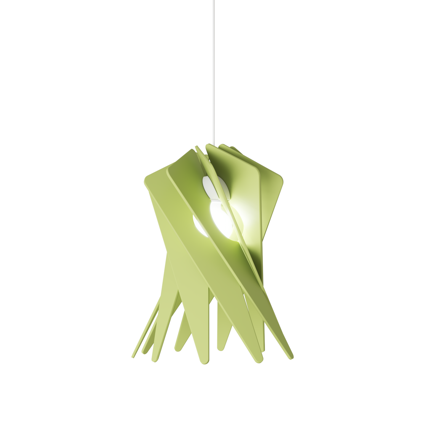 Ceiling Light - Slanted Slats - 019 Lucy