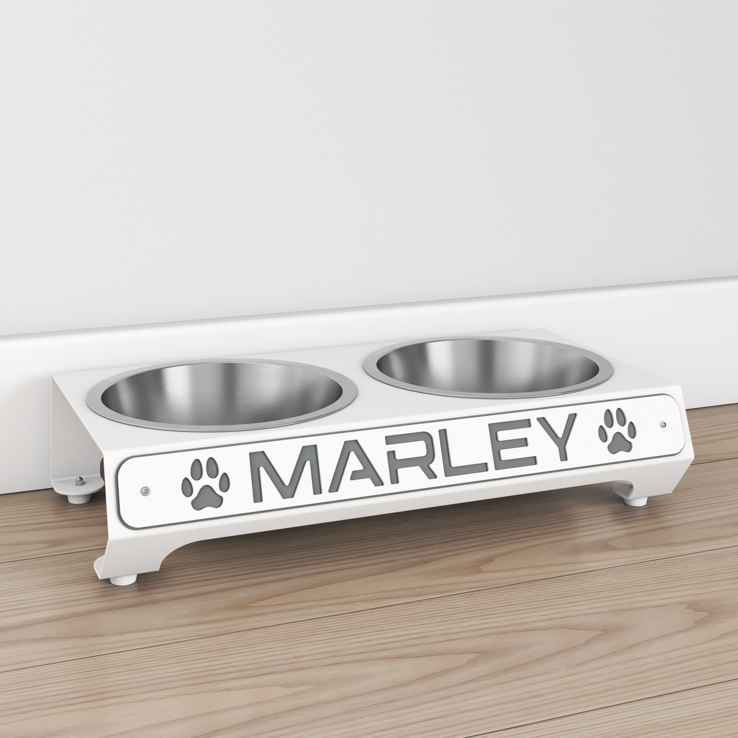 Dog - Personalized Bowl Stand - Large