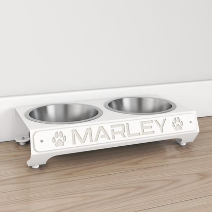 Dog - Personalized Bowl Stand - Large