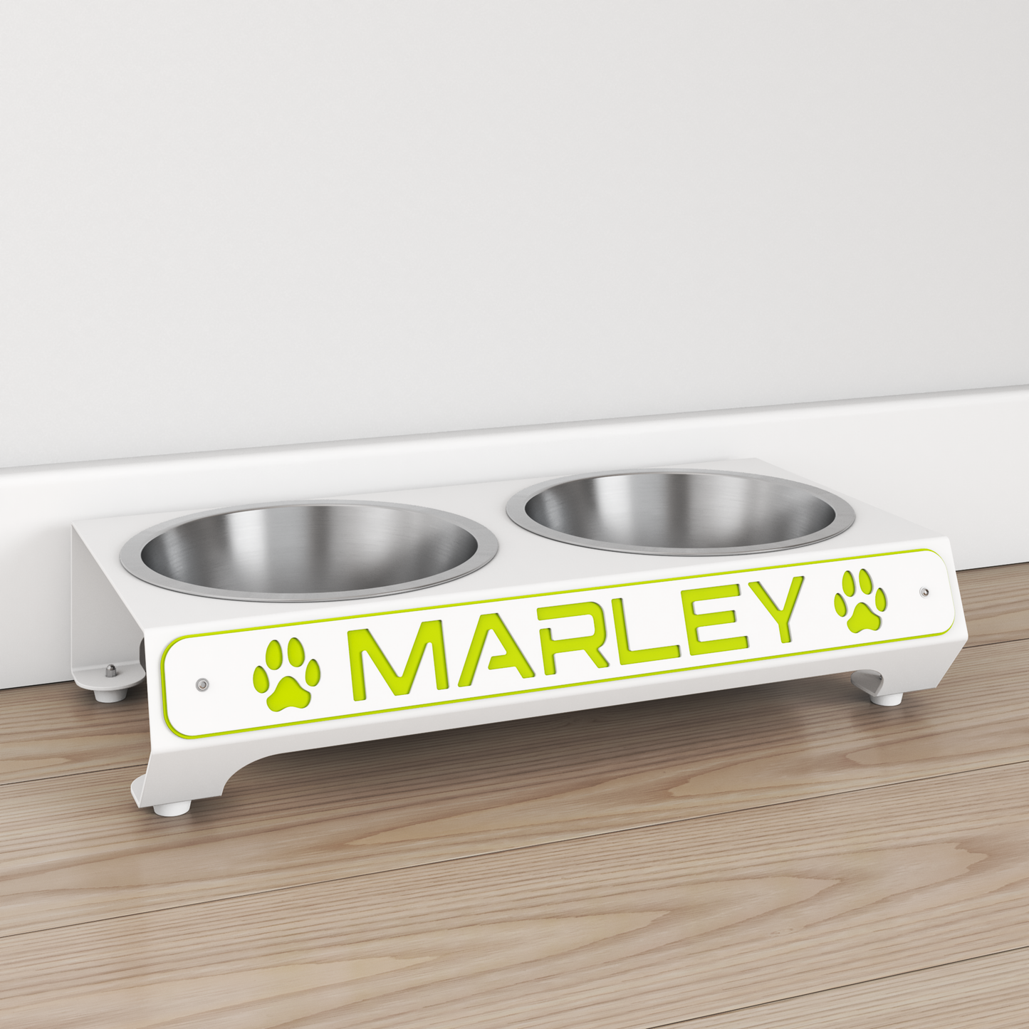 Dog - Personalized Bowl Stand - Large