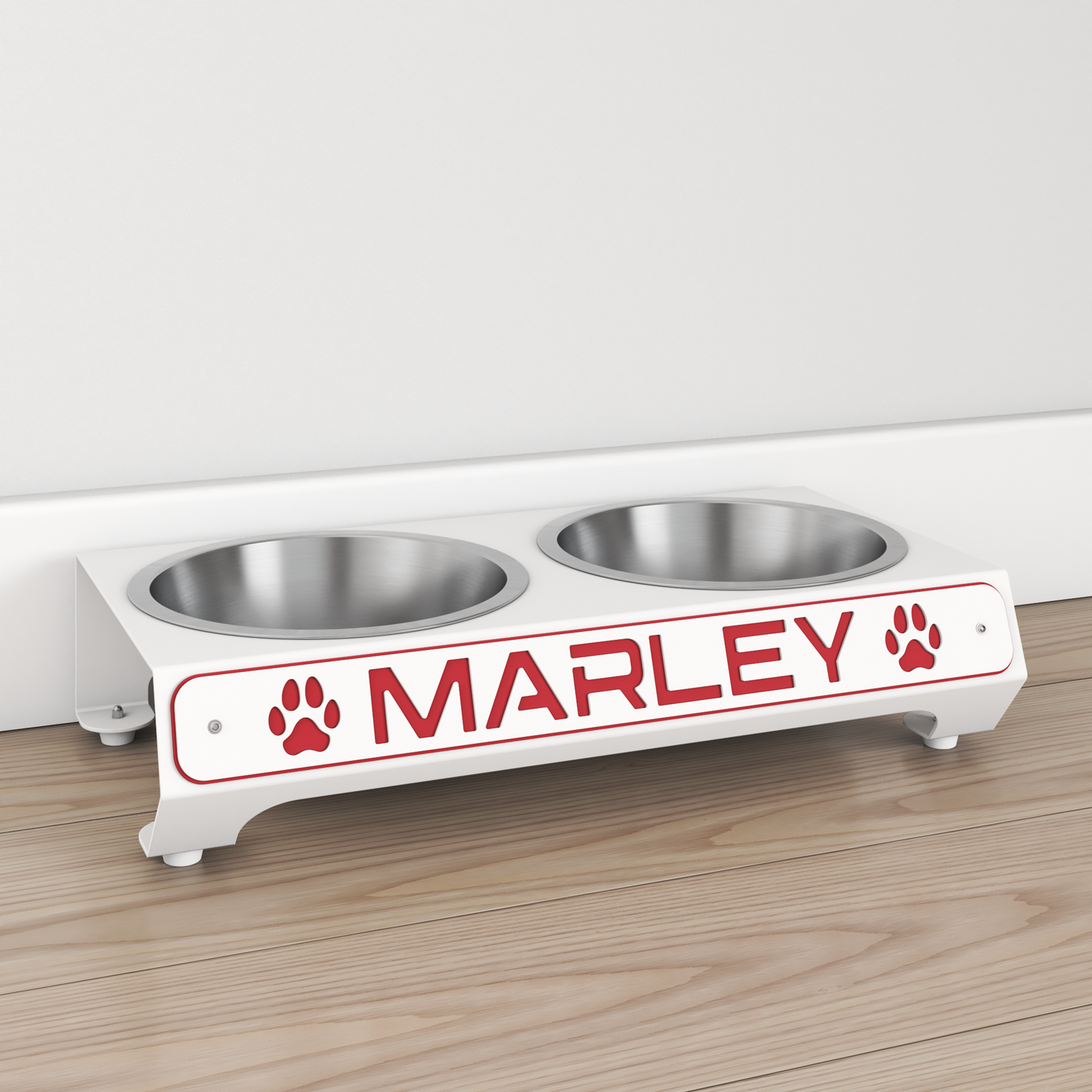 Dog - Personalized Bowl Stand - Large