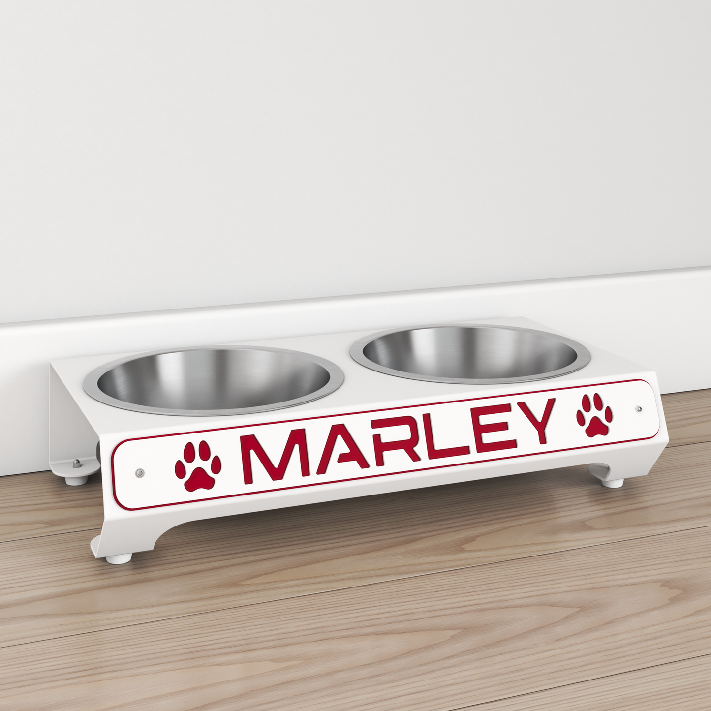 Dog - Personalized Bowl Stand - Large
