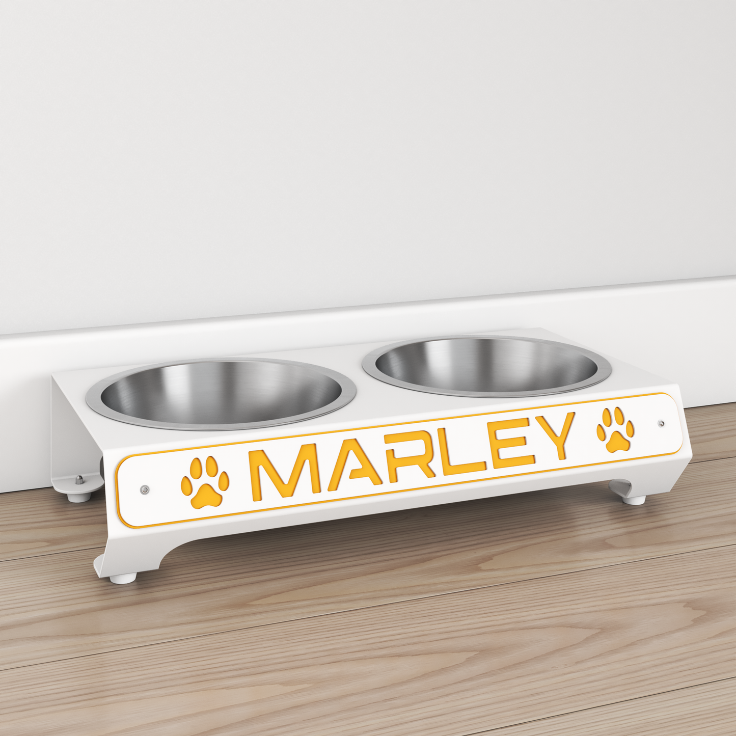 Dog - Personalized Bowl Stand - Large