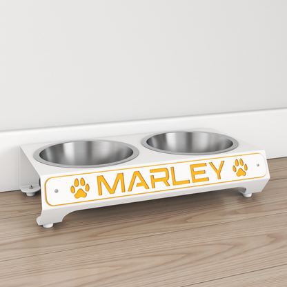 Dog - Personalized Bowl Stand - Large