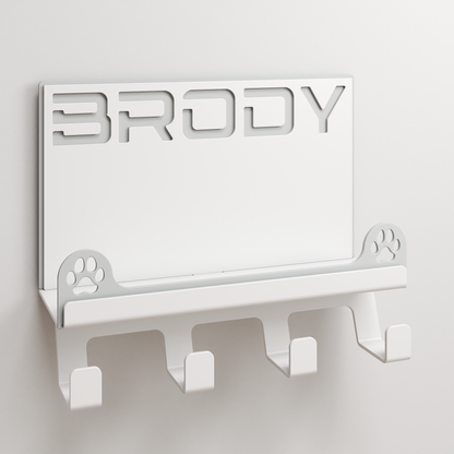 Dog Apparel Hanger - 01 - Personalized - One Dog