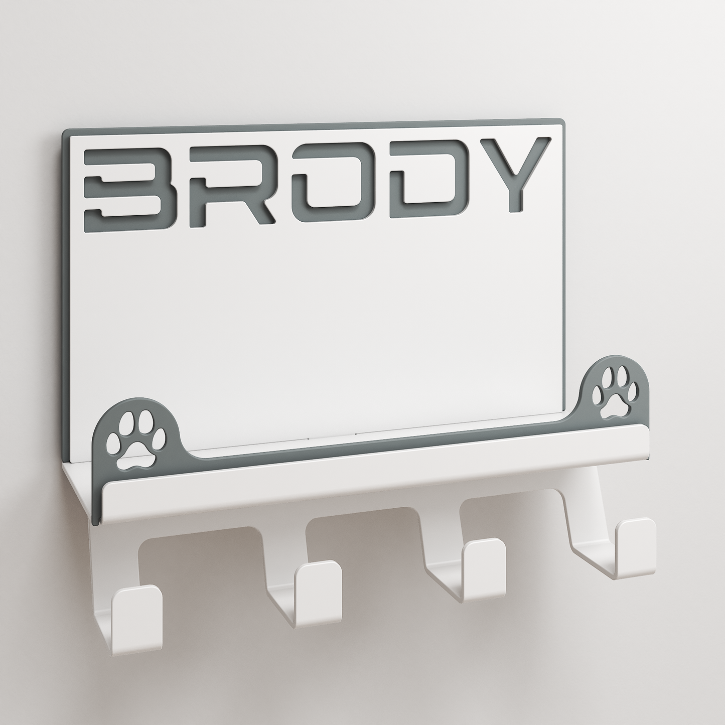 Dog Apparel Hanger - 01 - Personalized - One Dog